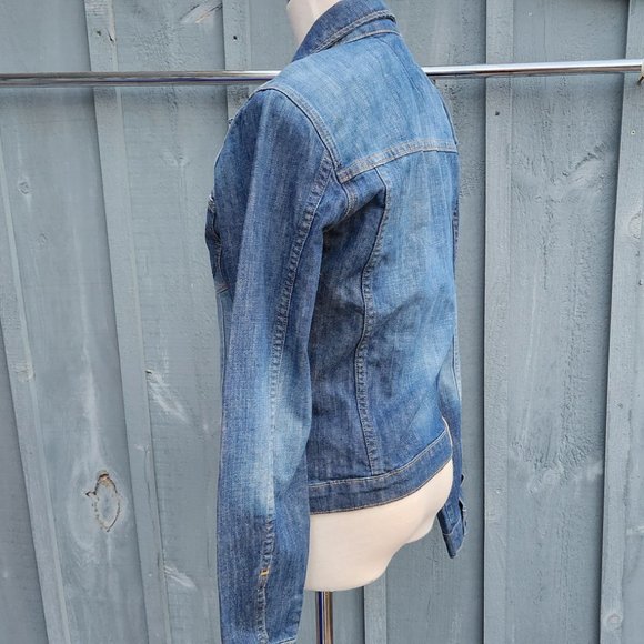 Tommy Hilfiger Denim Jean Jacket Ladies Small - Picture 4 of 10